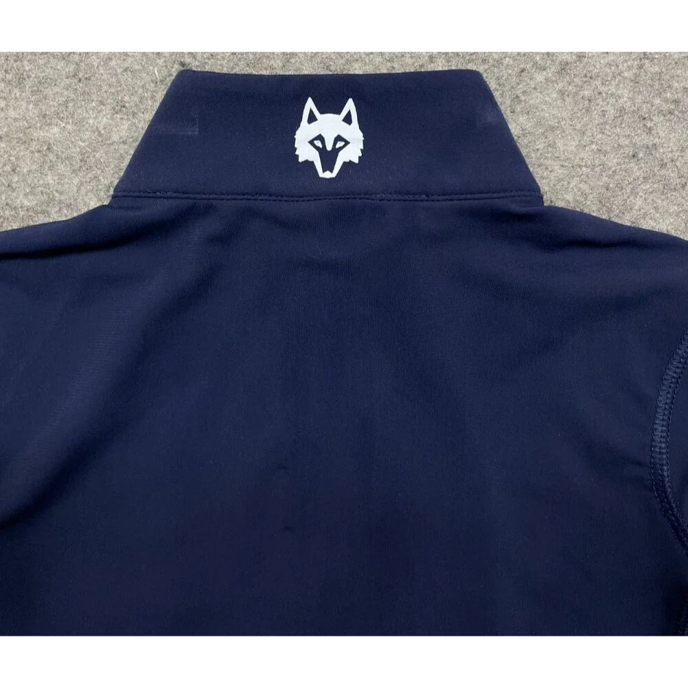 Greyson Ojai Valley Inn Boys Tate Quarter Zip Youth XS 4-5 Navy Blue Stretch